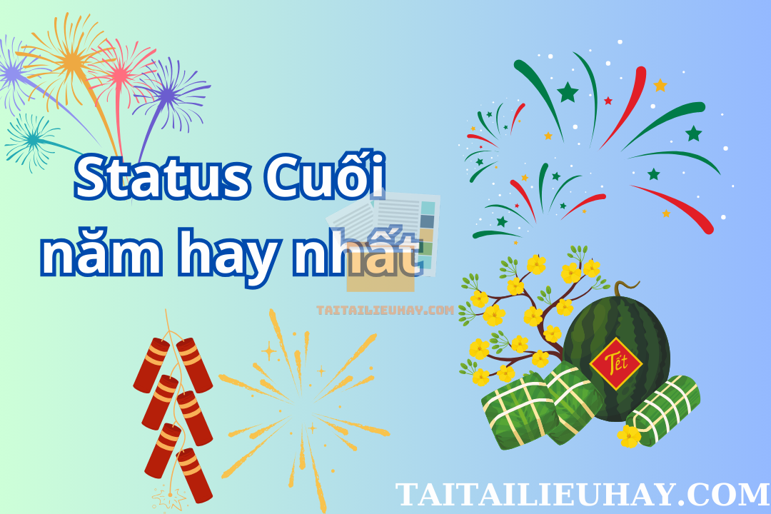 Status Cuối năm hay nhất
